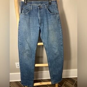 ✨Wrangler 33/23 Men's Blue Jeans classic premium quality